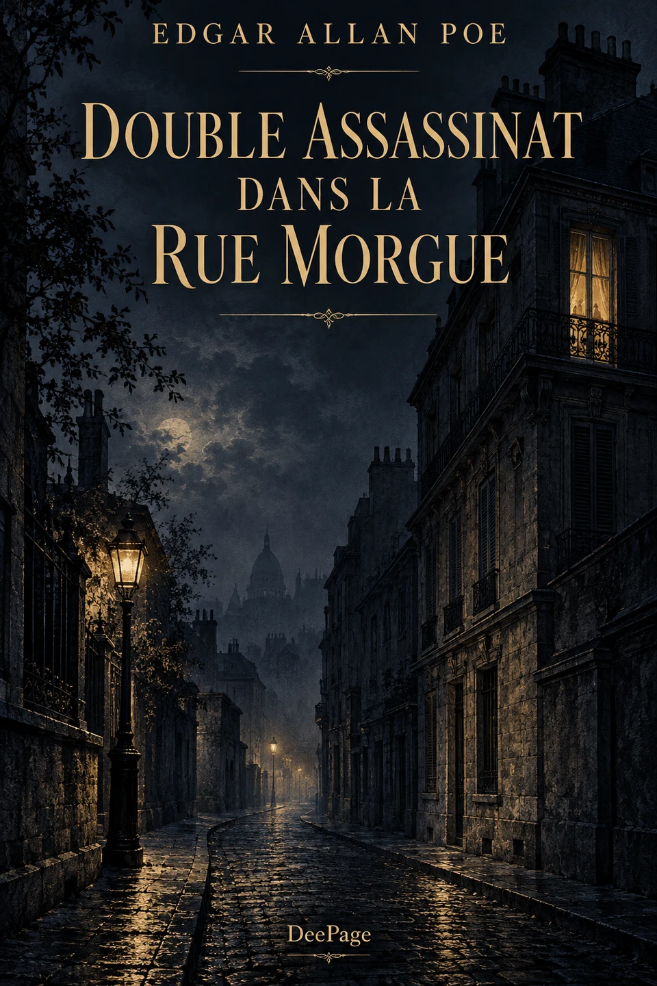 Couverture de Double assassinat dans la rue Morgue