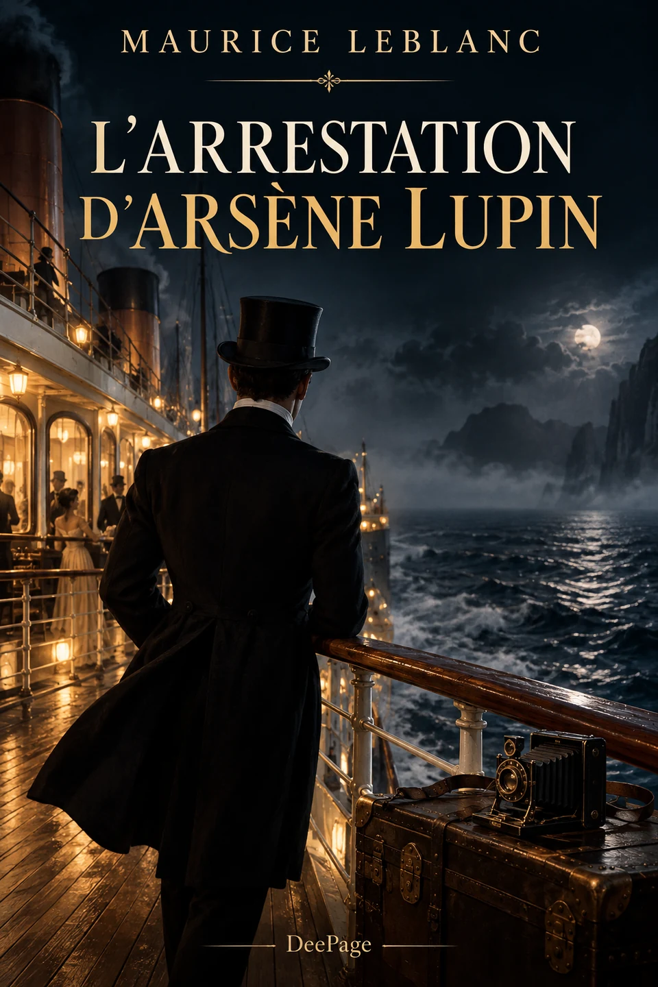 Couverture de L’Arrestation d’Arsène Lupin